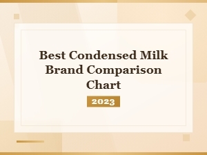Best Condensed Milk Brand Comparison Chart 2023 – Top Picks & Reviews